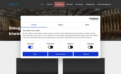 metts.dk screenshot