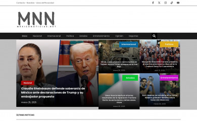 mexiconoticias.net screenshot