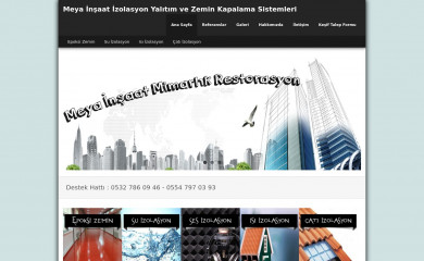 meyainsaat.net screenshot