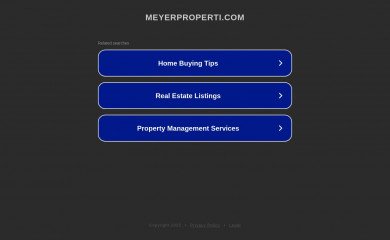 meyerproperti.com screenshot