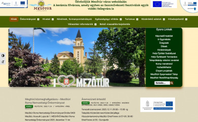 mezotur.hu screenshot