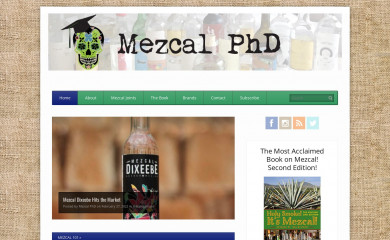 mezcalphd.com screenshot