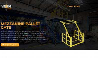 mezzaninepalletgate.com.au screenshot