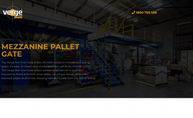 mezzaninepalletgate.com.au screenshot