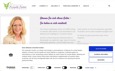 mf-cosmetics.de screenshot