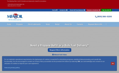mfaoil.com screenshot