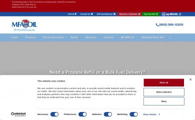 mfaoil.com screenshot