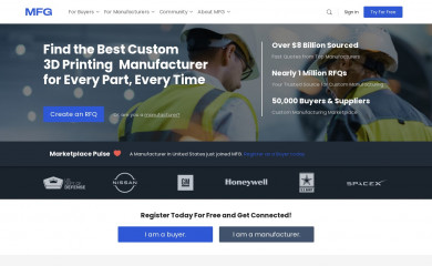 mfg.com screenshot
