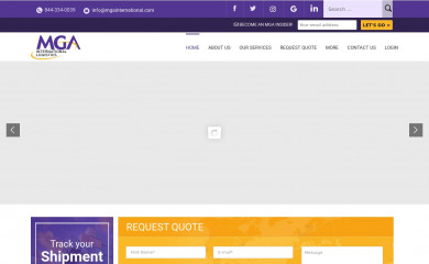 mgainternational.com screenshot
