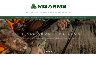 mgarmsinc.com screenshot