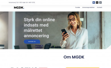https://mgdk.dk/ screenshot