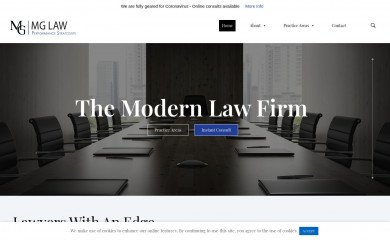 mglaw.co.za screenshot