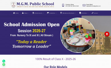 mgmschoolludhiana.com screenshot