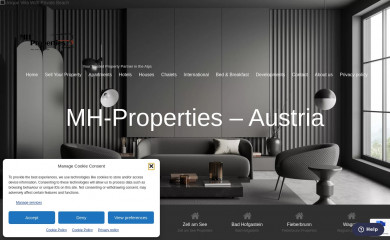 mh-properties.com screenshot