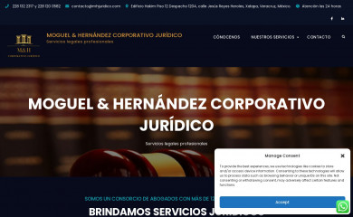 mhjuridico.com screenshot