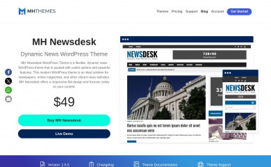 MH Newsdesk screenshot
