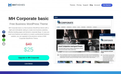 MH Corporate basic screenshot