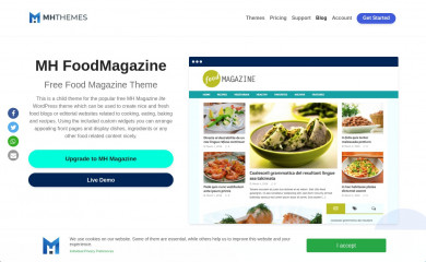 https://www.mhthemes.com/themes/mh/foodmagazine/ screenshot