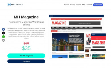 MH Magazine Child Theme screenshot