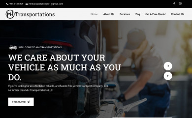 mhtransportations.com screenshot