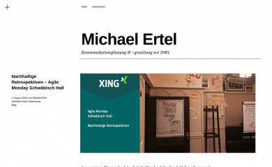 michael-ertel.de screenshot