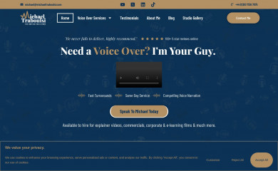 michaeltraboulsi.com screenshot