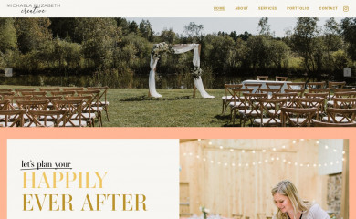 michaelaelizabethcreative.ca screenshot