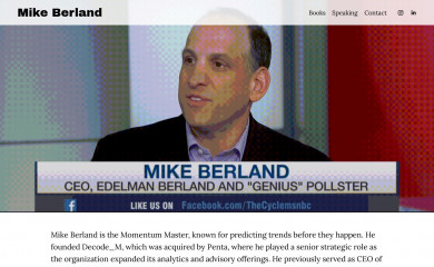 michaelberland.com screenshot