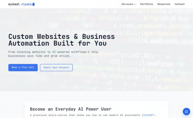 michaelclaudiu.com screenshot