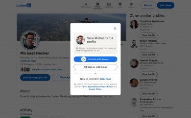 michaelhoecker.de screenshot