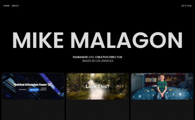 michaelmalagon.com screenshot