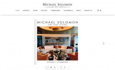 michaelsolomonart.com screenshot