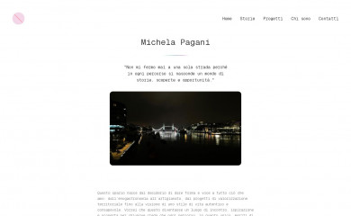 michelapagani.com screenshot