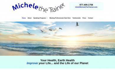 michelethetrainer.com screenshot