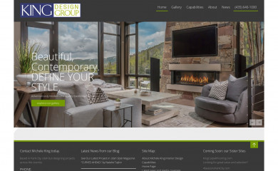 michelekinginteriordesign.com screenshot