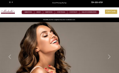 michelleshairboutique.com screenshot