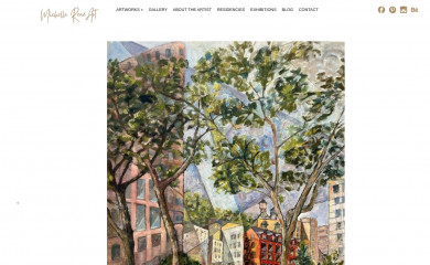 michellereneart.com screenshot