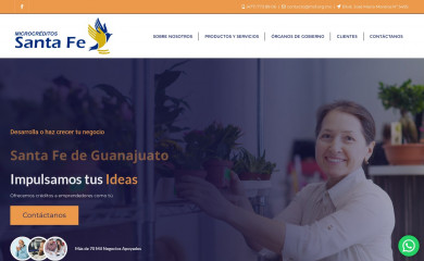 microcreditosantafe.com.mx screenshot