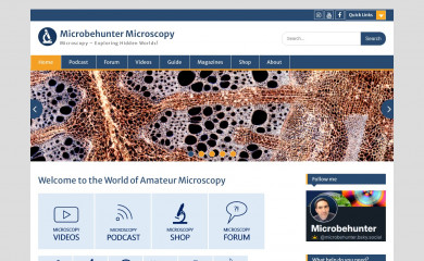 microbehunter.com screenshot