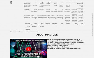 miamilivevenue.com screenshot