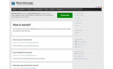 mibew.org screenshot