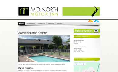 midnorthmotorinn.co.nz screenshot