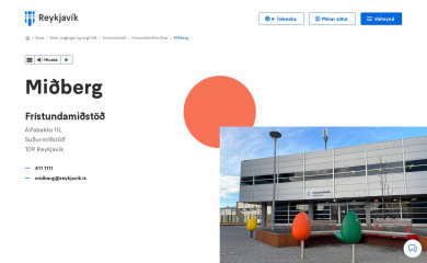 midberg.is screenshot