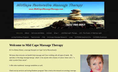 midcapemassagetherapy.com screenshot