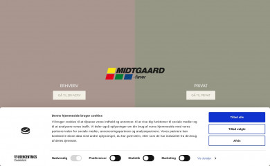 midtgaardfarver.dk screenshot