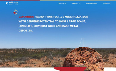 midwest-minerals.com.au screenshot
