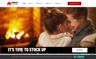 midwestfirewood.ie screenshot