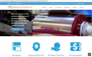 midwestprintsolutions.com screenshot