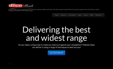 midwestsigns.net.au screenshot