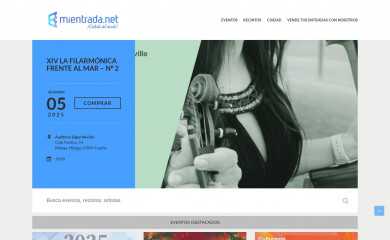 mientrada.net screenshot